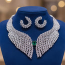 Exotica Collection Classic Shine American Daimond Necklace Set