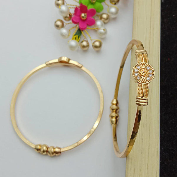 SP Jewellery Gold Plated Openable Kada