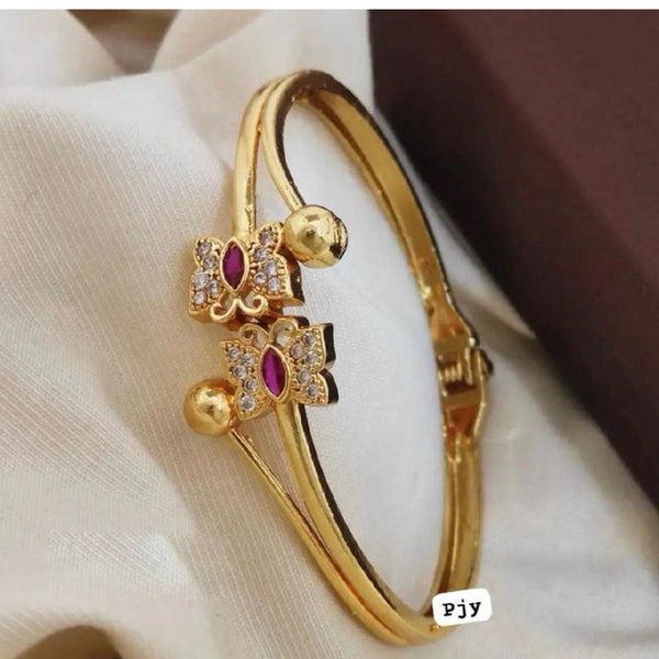 SP Jewellery Gold Plated  Austrian Stone Kada