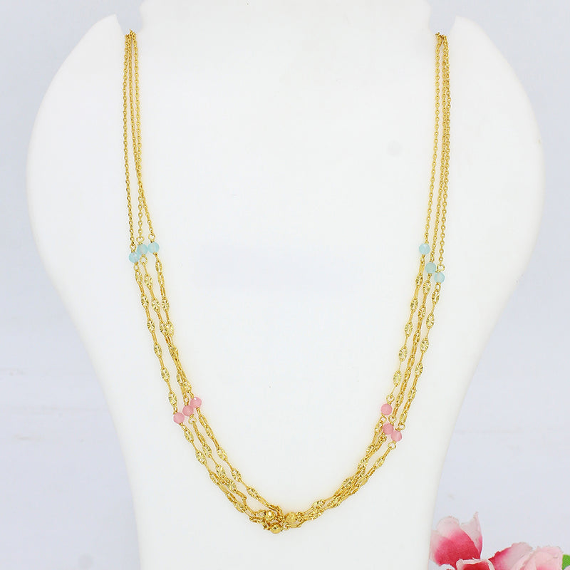 Mahavir Gold Plated Necklace