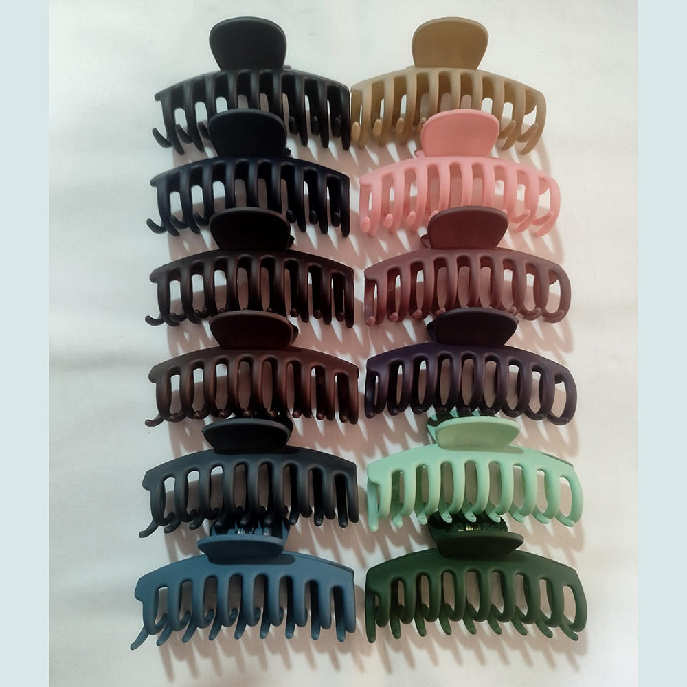 BJNY Hair Claw Clips (Assorted Color)