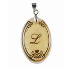 Urthn Alphabet L" Shell Pendant