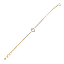 Urthn Austrian Stone Gold Plated Necklace Set With Bracelet (Pack Of 6)