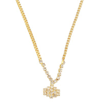 Urthn Gold Plated Stone Necklaces Set with Bracelet (Pack Of 6)