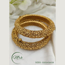 Jewel Addiction Copper Gold Plated Bangles Set