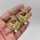 Jewel Addiction Gold Plated Kundan Stone Meenakari Dangler Earrings
