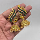 Jewel Addiction Gold Plated  Pearls Jhumki Earrings