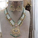 Jewel Addiction Desi Royal Kundan And Pearl Necklace Set 