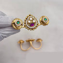 Jewel Addiction Exclusive Designer Pota and Pearl Ring