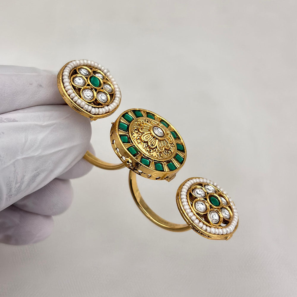 Jewel Addiction Exclusive Designer Pota and Pearl Ring