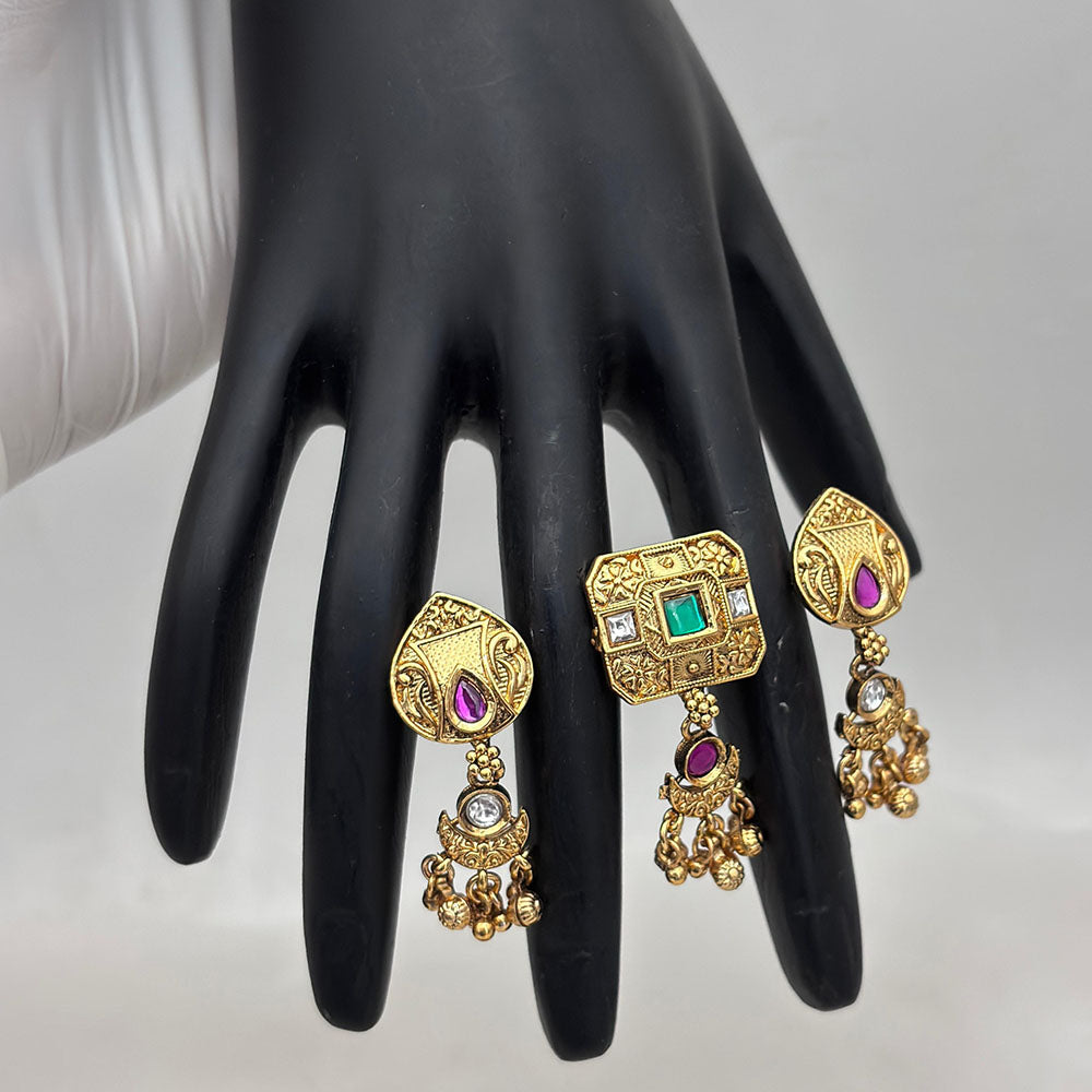 Jewel Addiction Exclusive Designer Pota and Pearl Ring