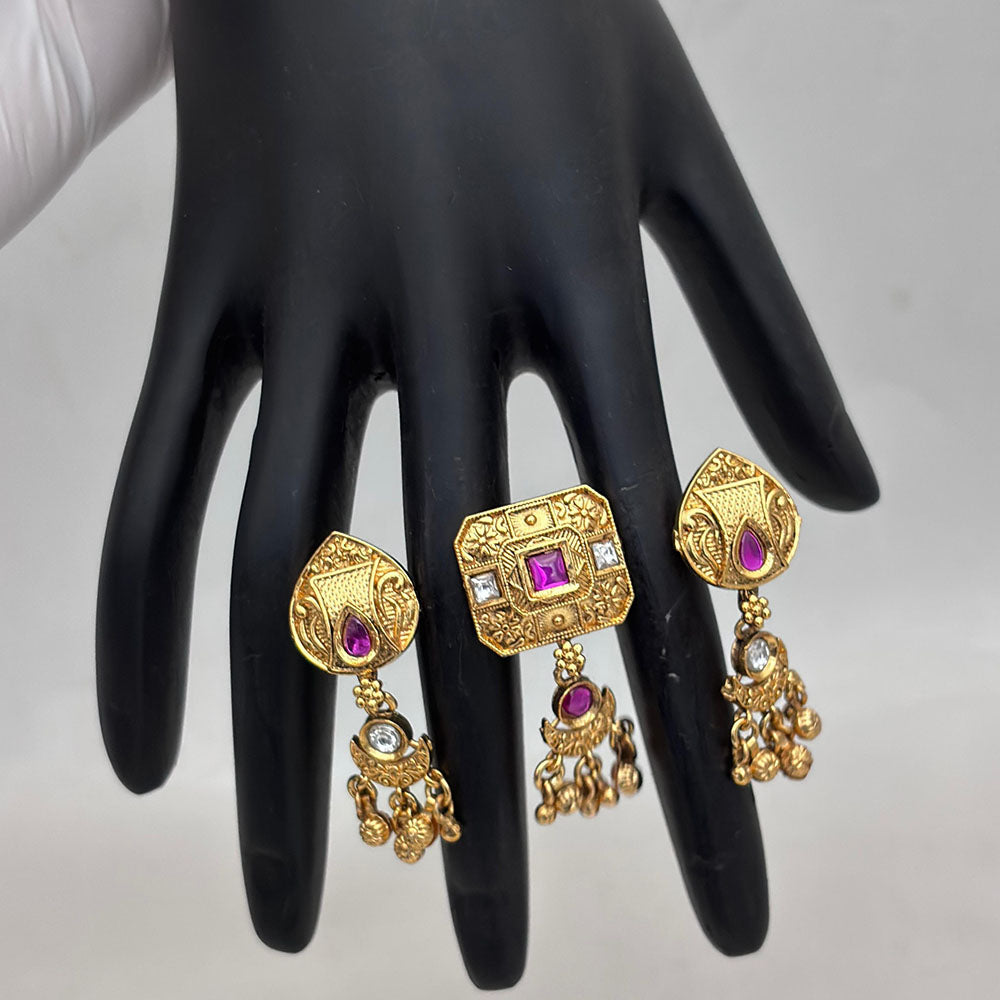 Jewel Addiction Exclusive Designer Pota and Pearl Ring