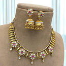 Jewel Addiction Timeless Royal Kundan And Pearl Necklace Set