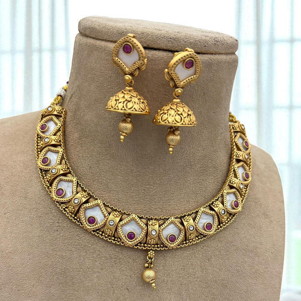 Jewel Addiction Timeless Royal Kundan Necklace Set