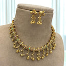 Jewel Addiction Ethnic Elegance Pota Stone Necklace Set