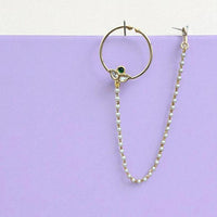 Jewel Addiction Anthic Kundan and Pearl Nath Nose Ring for Women & Girls