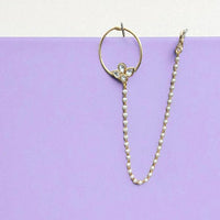 Jewel Addiction Anthic Kundan and Pearl Nath Nose Ring for Women & Girls