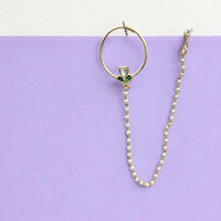 Jewel Addiction Anthic Kundan and Pearl Nath Nose Ring for Women & Girls