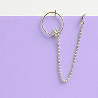 Jewel Addiction Anthic Kundan and Pearl Nath Nose Ring for Women & Girls