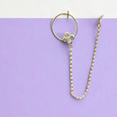 Jewel Addiction Anthic Kundan and Pearl Nath Nose Ring for Women & Girls