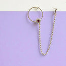 Jewel Addiction Premium Austrian Stone and Pearl Nath Nose Ring for Women & Girls