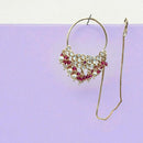 Jewel Addiction Beautiful Kundan and Pearl Nath Nose Ring for Women & Girls