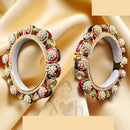 Jewel Addiction Elegant Glow Kundan And Pearls Bangles Set