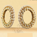 Jewel Addiction Elegant Glow Kundan And Pearls Bangles Set