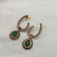 Jewel Addiction Austrain Stone Dangler Earring For Festive And Fusion Wear 