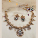 Jewel Addiction Timeless Royal Kundan And Pearl Necklace Set