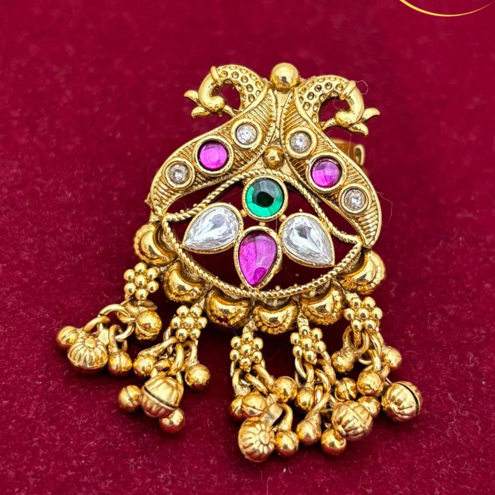 Jewel Addiction Elegant Pota Stone Finger Ring