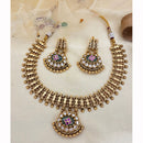 Jewel Addiction Enthic Gold Plated Pearl  Necklace Set For Wedding Occassions