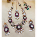 Jewel Addiction Luxury Polki Kundan Stone And Meenakari Necklace Set