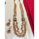 Jewel Addiction Pota Stone And Pearl Elegant Necklace Set