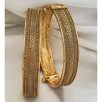 Jewel Addiction Vintage Style Openable Bangles Set