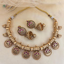 Jewel Addiction  Designer Pota Stone and Pearl Elegant Necklace Set (Copy)