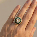 Jewel Addiction Pota Stone And Austrian Designer Finger Ring