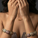 Jewel Addiction Royal Pota Stone And Meenakari Bangles Set 