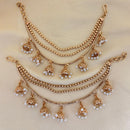 Jewel Addiction Traditional Copper Finish Pearl Multi Layer Kan Chain