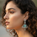 Jewel Addiction Glamorous American Diamond Dangler Earrings