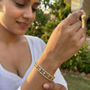 Jewel Addiction Designer Polki Kundan Stone Bangles Set 