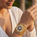 Jewel Addiction Kundan Designer Openable Bracelet