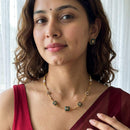 Jewel Addiction Designer Pota Stone Necklace Set