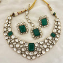 Jewel Addiction Royal Polki Kundan Stone Necklace Set