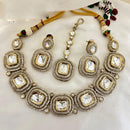 Jewel Addiction Royal Polki Kundan Stone Necklace Set