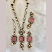Jewel Addiction Royal Polki Kundan Stone And Beads Necklace Set