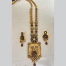 Jewel Addiction Traditional Pota Stone And Beads Long Necklace Set