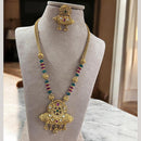 Jewel Addiction Traditional Pota Stone And Beads Long Necklace Set