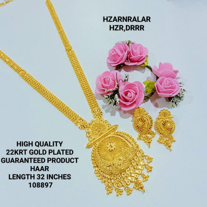 Hanna & Zainy Forming Gold Long Necklace Set