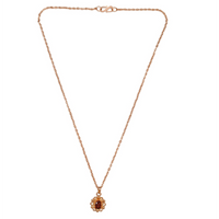 Urthn Crystal Stone Chain Pendant For Women/ Girls(Pack of 12)